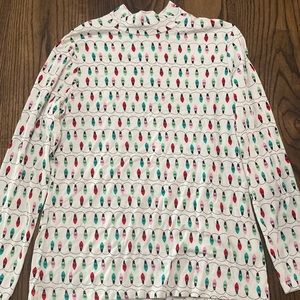 Christmas light turtleneck size large